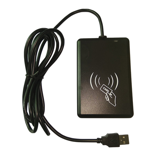 超薄便携USB免驱全协议NFC读写器IC-02BV2Q