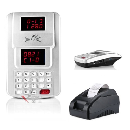 可小票打印的语音LED数码管IC卡售饭机SF-IC-TCPIP-LP